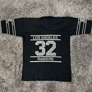 VINTAGE 1980’s Los Angeles Raiders Marcus Allen T-Shirt. Women’s Med/Child’s L